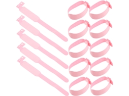 Partykindom 100-pulseiras Médicas Descartáveis Para Bebês, Pulseiras De Identificação Hospitalar Ajustáveis E