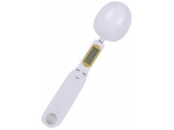 Balança de Colher Balança de Colher Eletrônica Branca 500G/0.1G ZMDECQNA