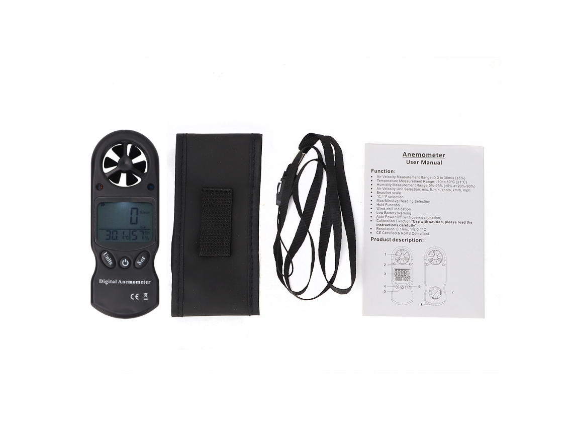 Sensor de Velocidade do Vento Transmissor 485 S/MARCA