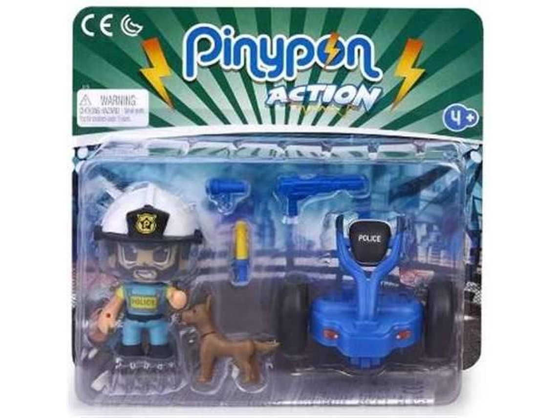 Pinypon Action Segway com Policía (3 anos - ‎7.5 x 6 x 6 cm)
