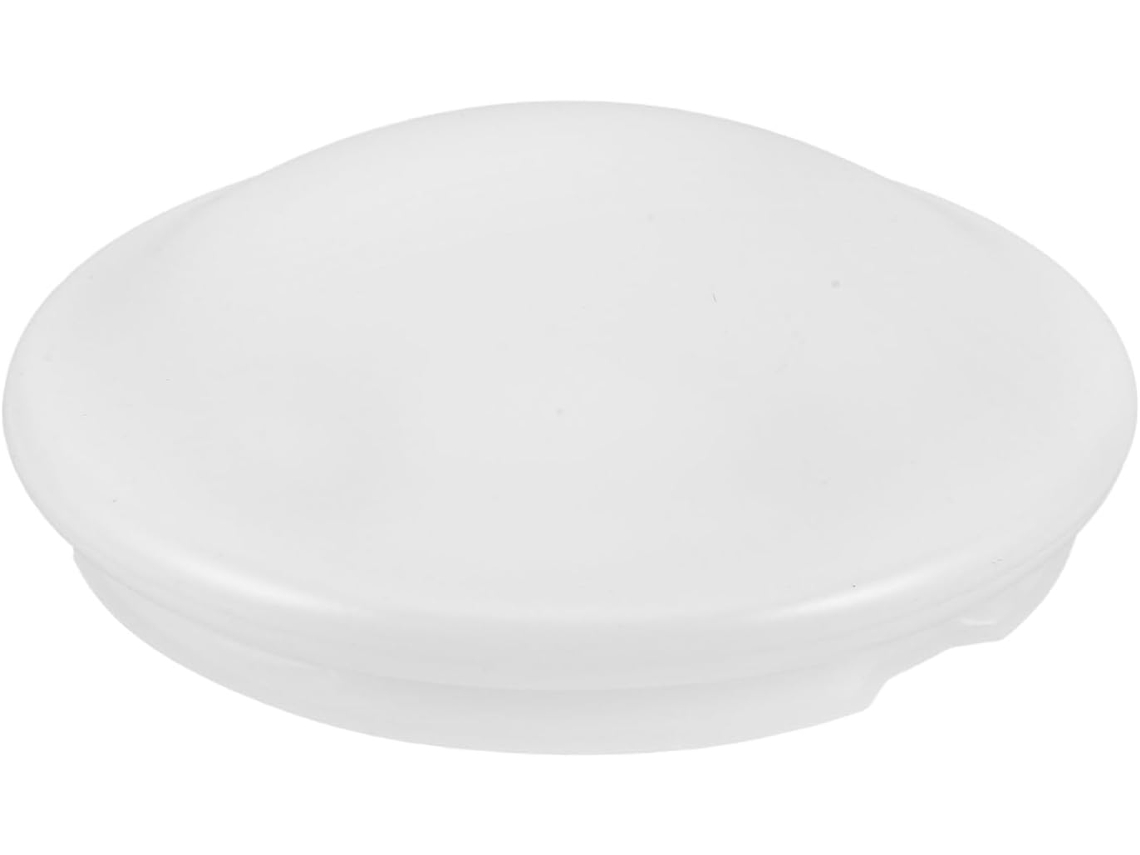Design Minimalista De Cogumelo Para Instalação De Ventilador De Teto Em Acrílico Branco