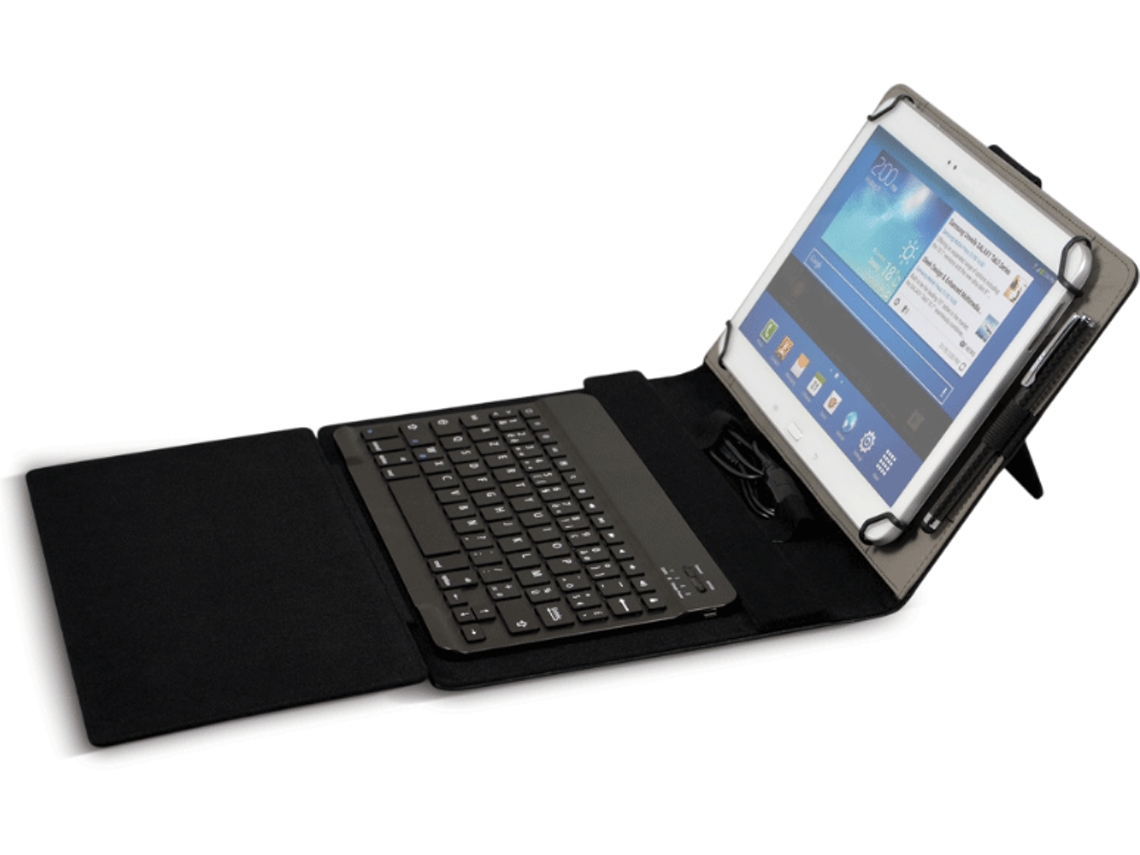 Capa Teclado Universal 10'' PORT Detroit IV Preto