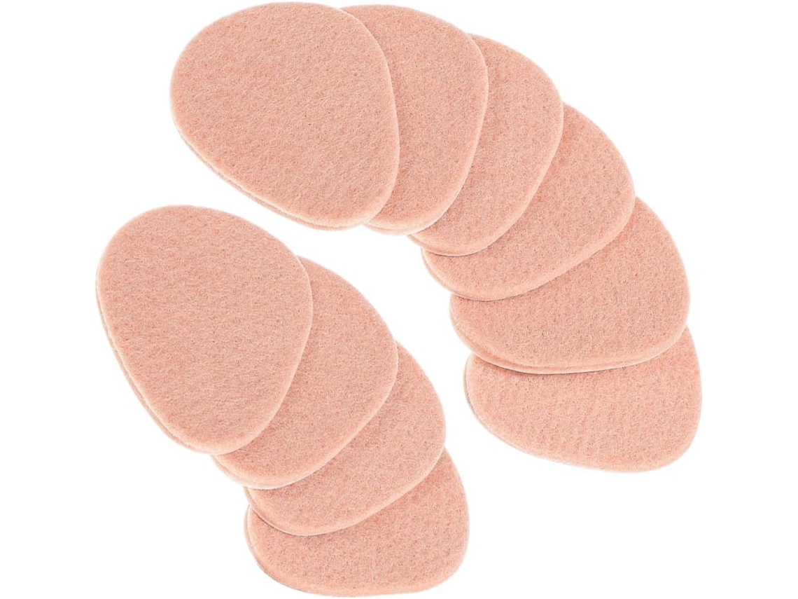 Partykindom Pacote Com 5 Pares De Palmilhas Adesivas Antiderrapantes Para A Parte Frontal Do Pé, Ideais Para Calçados