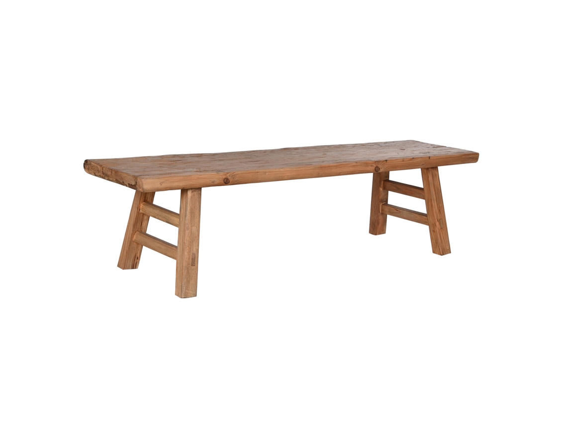 Mesa de Centro em Madeira Maciça de Olmo ALEXANDRA HOUSE LIVING (167x41x42,5cm)