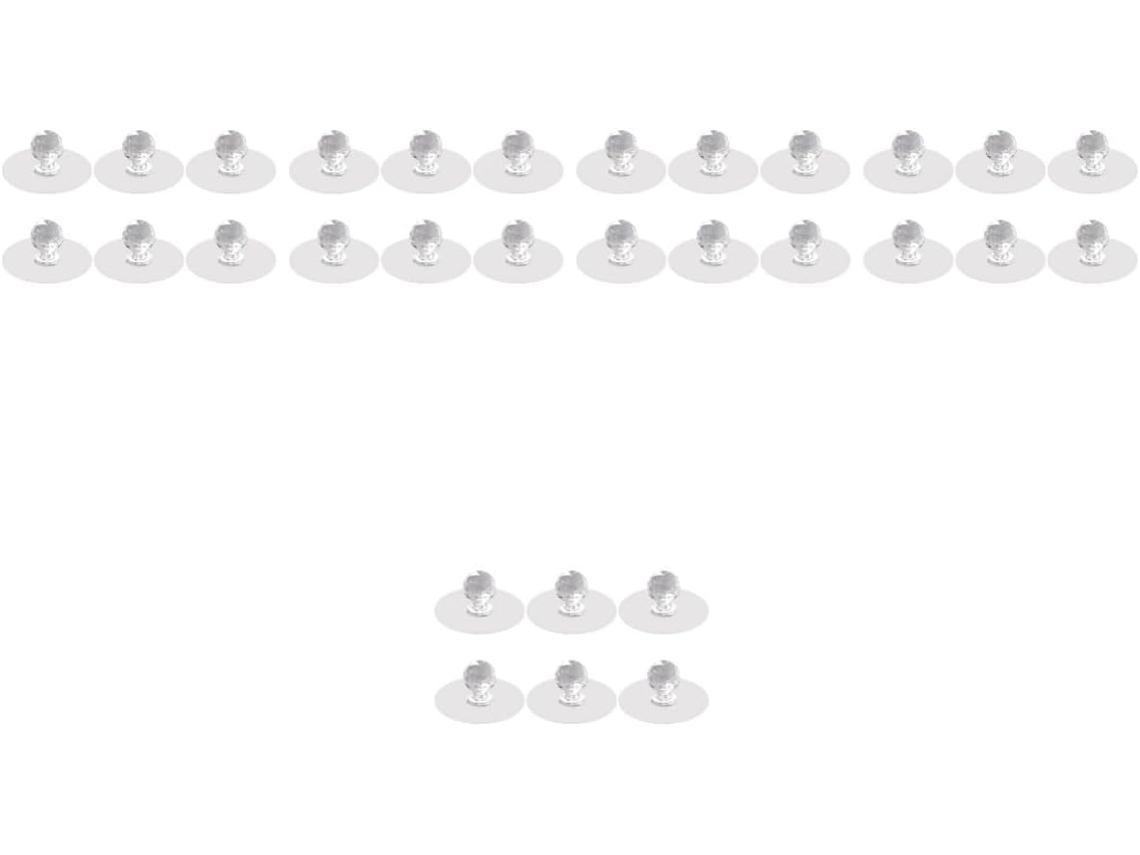 Uonlytech Conjunto De 30 Puxadores Decorativos Para Armários E Portas, Puxadores Invisíveis Para Cozinha E Banheiro