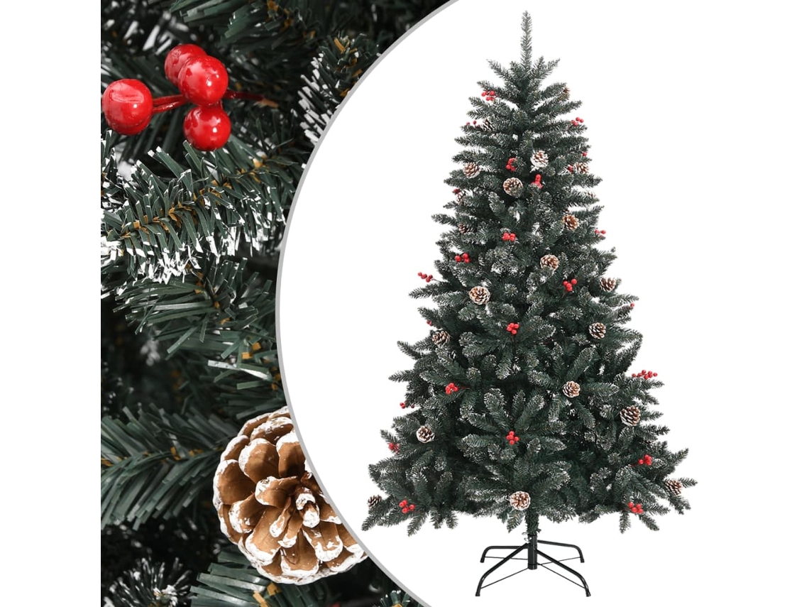 Árvore de natal VIDAXL Verde (120 cm)