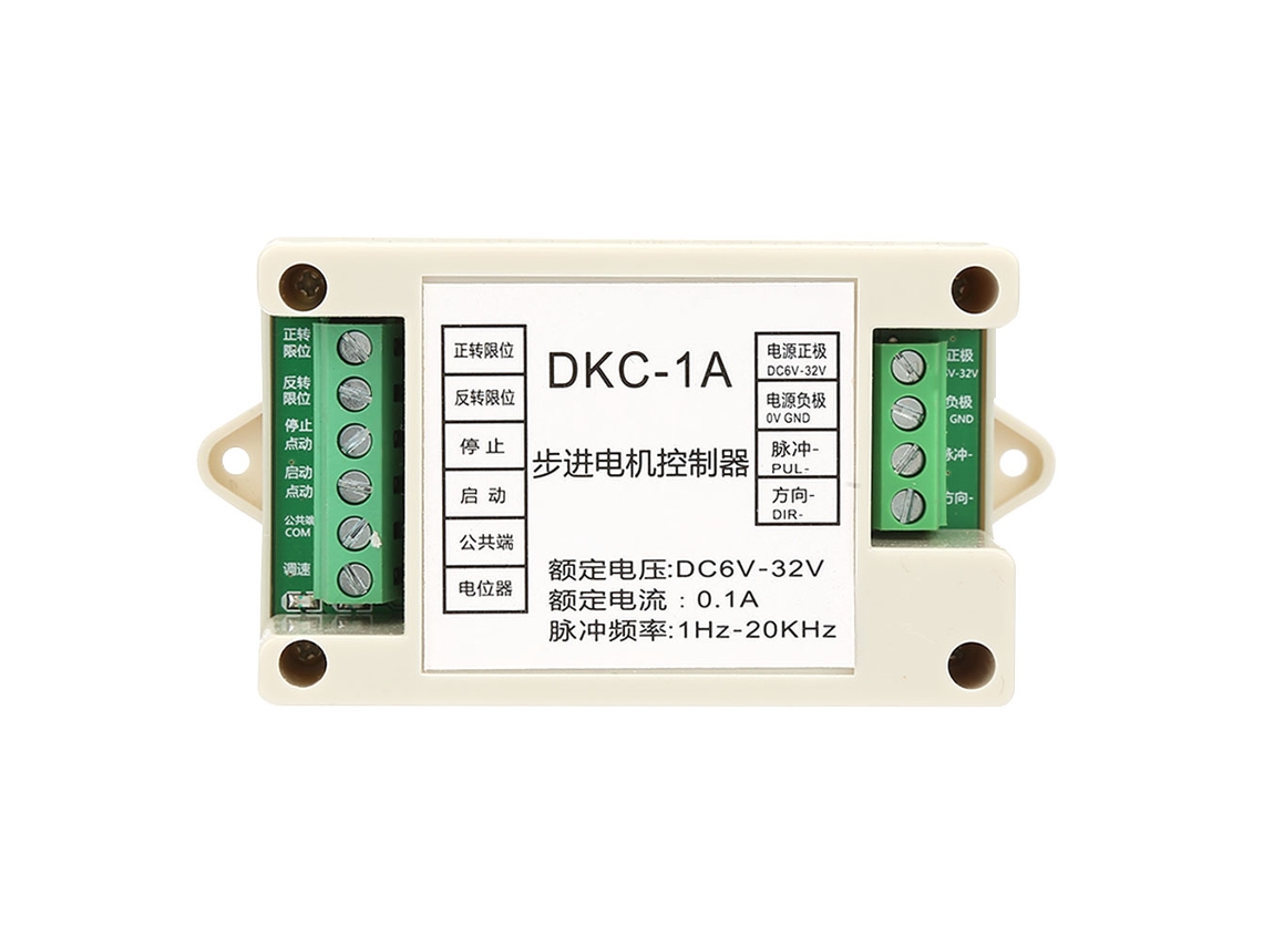 Controlador Motor Passo a Passo Dkc 1a Potenciômetro Gerador Pulso
