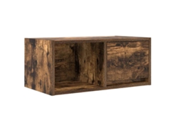 Tv Cabinet, Tv Cabinets Vidaxl Marrom Madeira Processada (n/a)