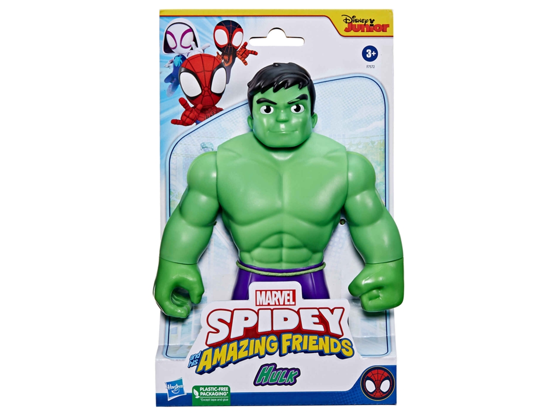 Spidey - Figura Mega Hulk MARVEL (Idade Mínima Recomendada: 3 Anos)