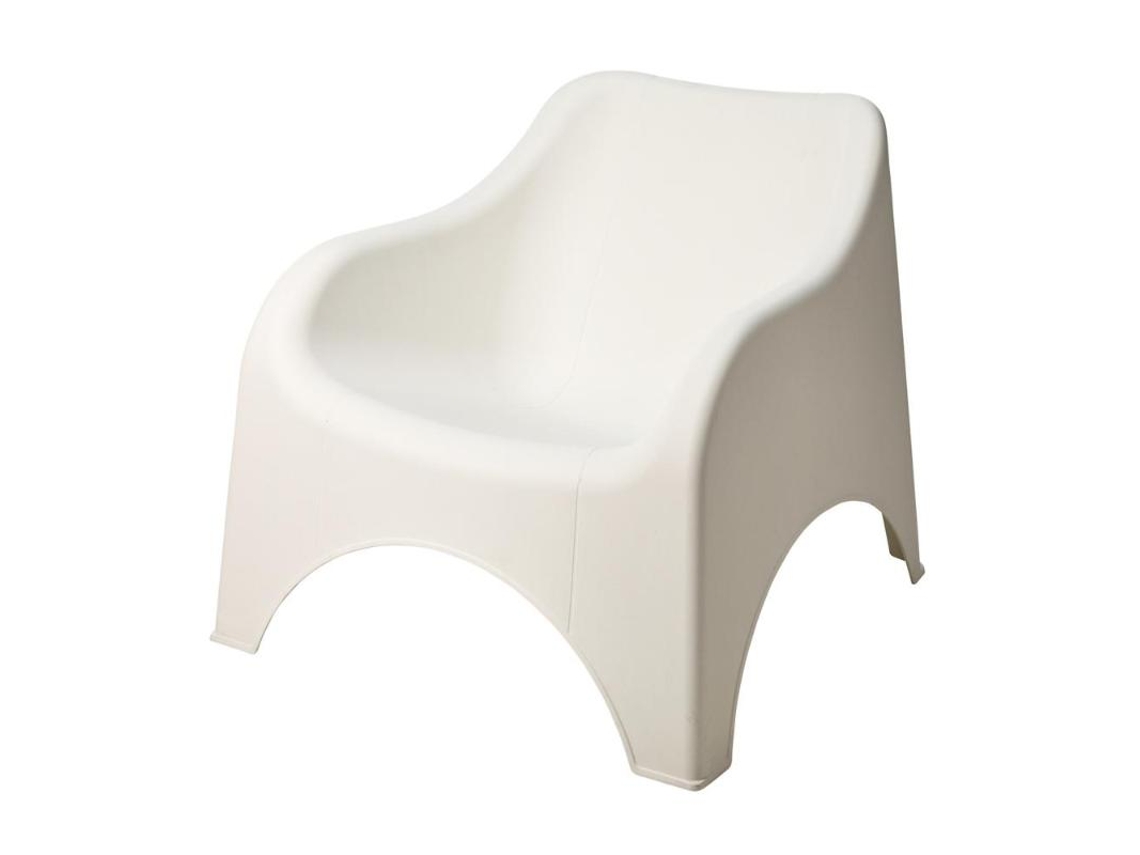 Poltrona Nuvola Relax Resina Branca 78x71x79 cm IPAE-PROGARDEN