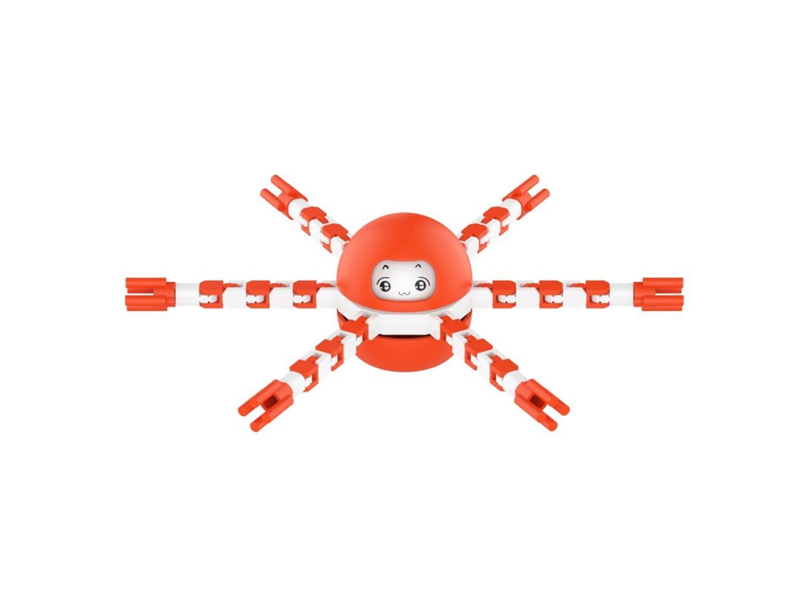 Mali giroscópio Transformável Robô de Corrente Diy Mecânico Espiral Deformável Brinquedo para Descompressão