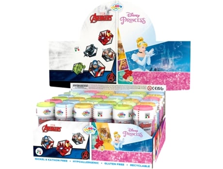 Bolhas Princesa/vingadores 36 Peças/caixa Dulcop Dulcop