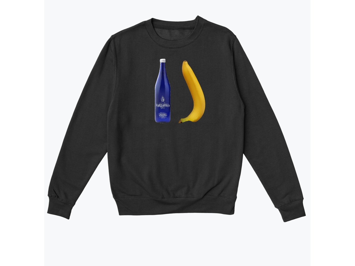 Unisex Morning Routine Black Sweatshirt-l