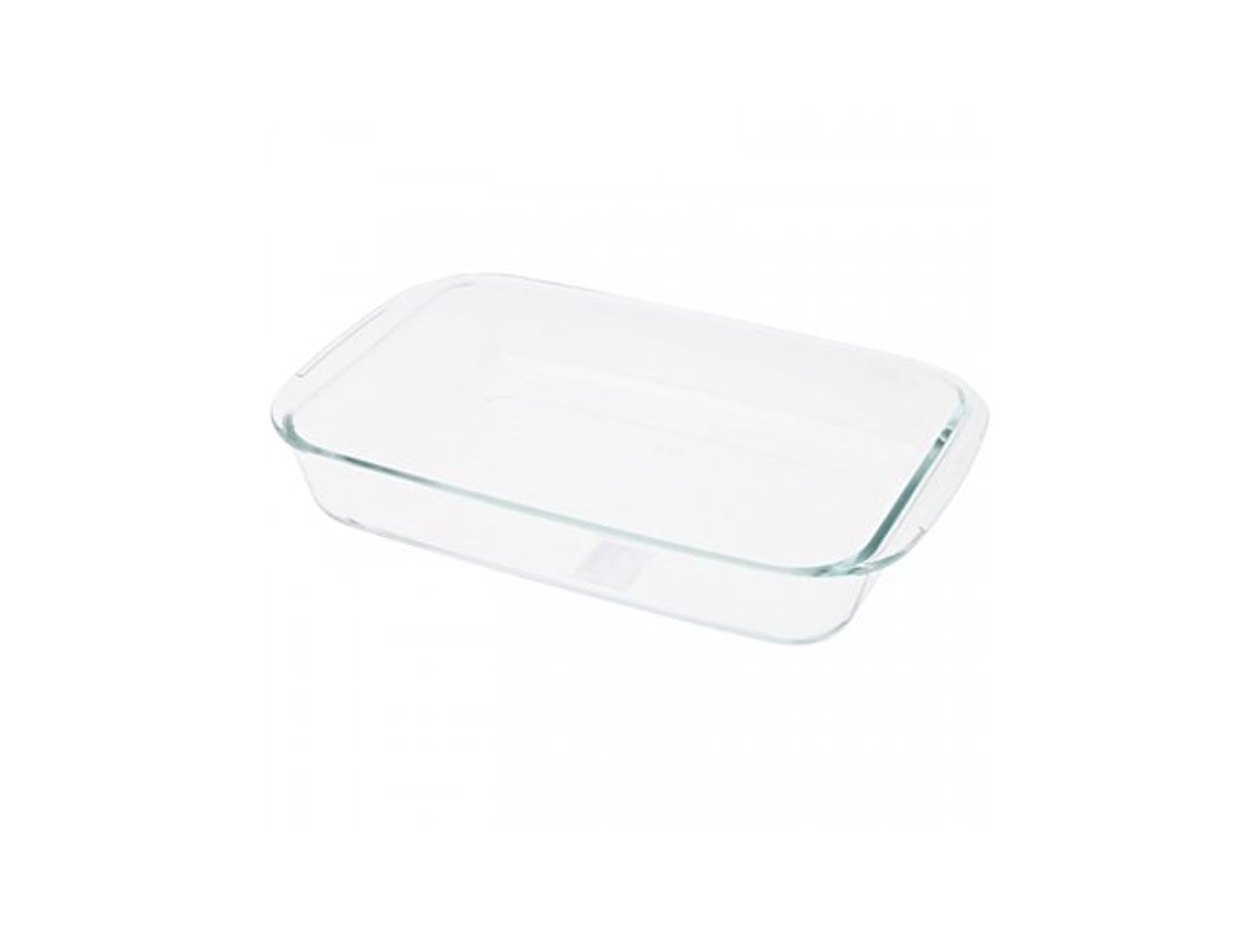 Prato Retangular De Borosilicato 30x18cm 1,6lt 480730 Ibili