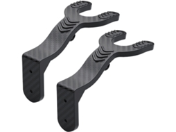 Suporte Para Capacete De 2 Peças, Suporte Resistente Em Abs, Gancho Antiderrapante Para Guardar Capacetes, Chaves E