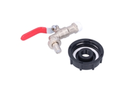 Adaptador De Torneira Para Tank Ibc Laxiscreed Com Rosca Grossa Em Latão