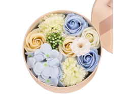 Laxiscreed Caixa Com Sabonete Em Forma De Flor Pequena Para Presentes De Festa E Aniversário
