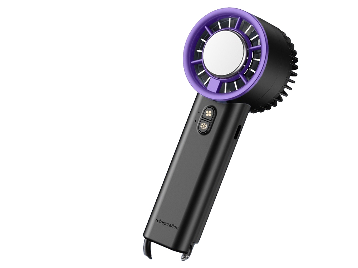 Laxiscreed Mini Ventilador De Mãos Com Resfriamento Por Semicondutor Para Dormitório E Escritório Portátil