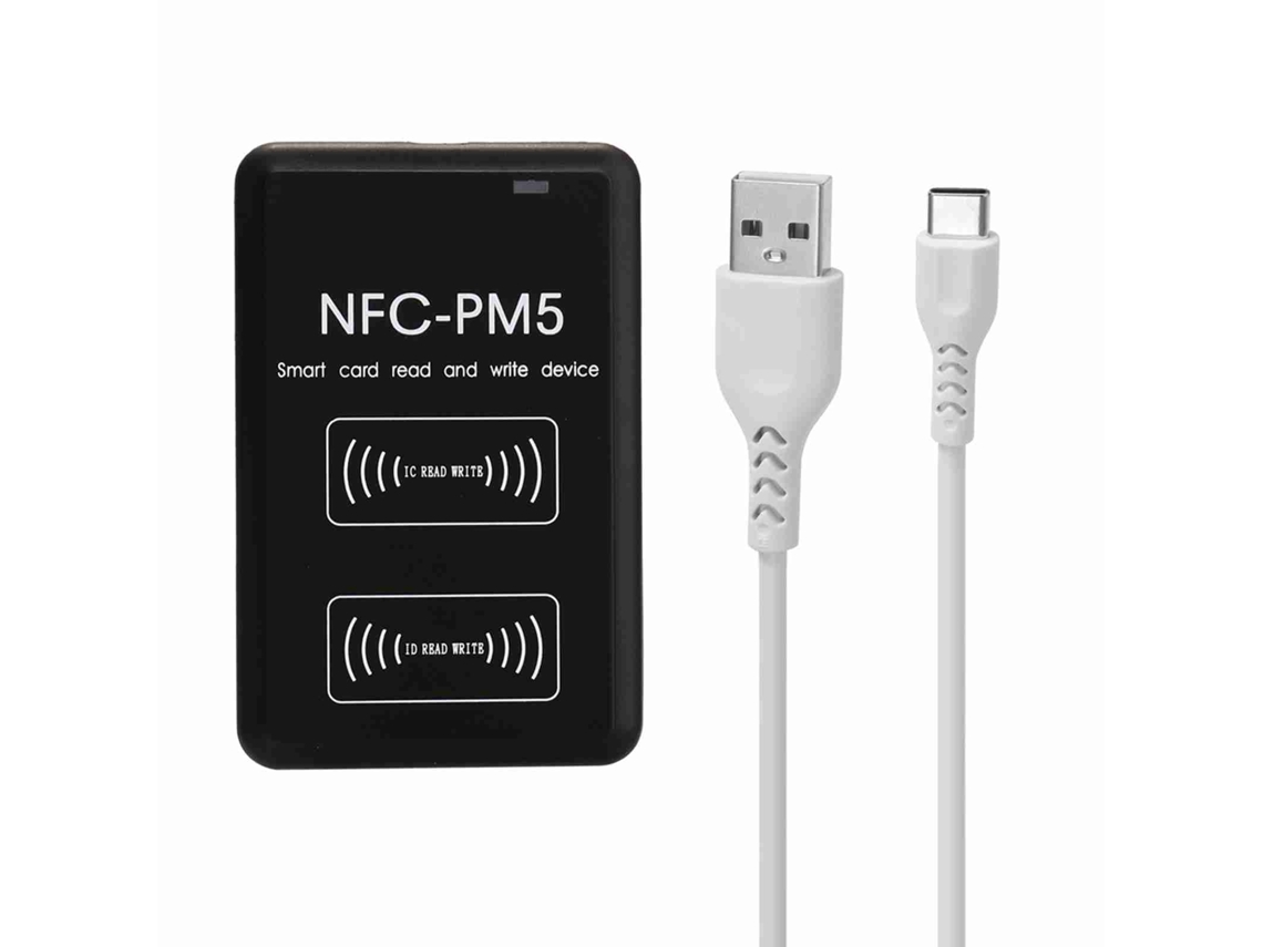 LEITOR GRAVADOR NFC RFI YURU com decodificação completa, cartões inteligentes