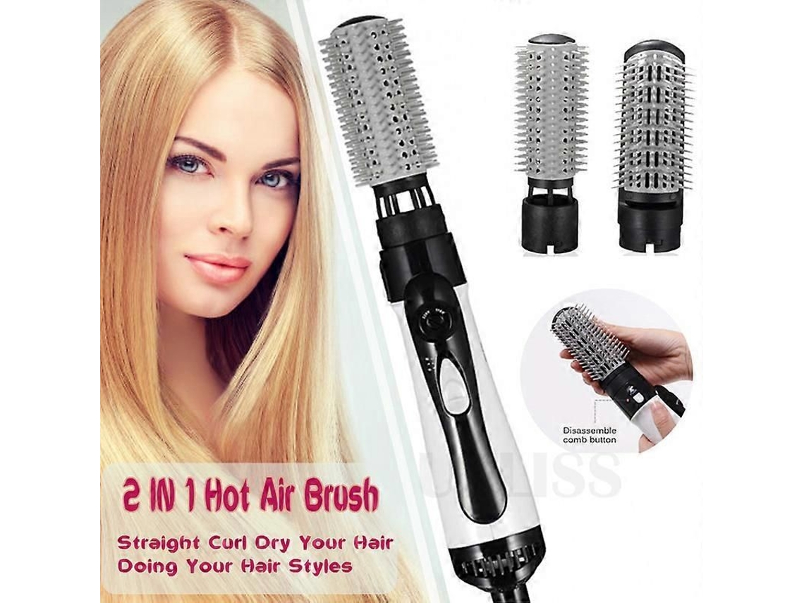 Escova Secadora de Cabelo Profissional 5 em 1 Lançamento 2021: Secador de Cabelo Elétrico, Pente, Modelador de Cachos e Escova Modeladora. TAISHENGDA