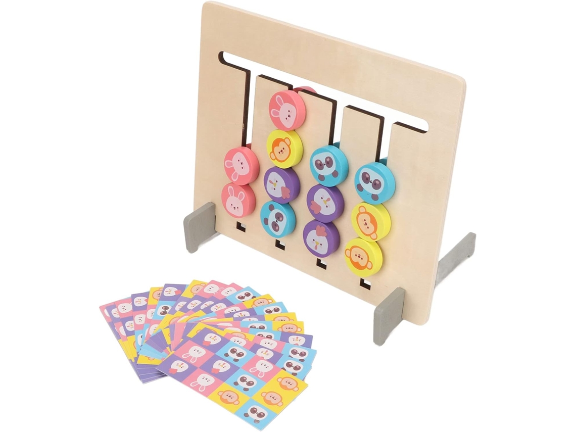 Brinquedo de Blocos de Madeira, Educativo SFUSHOS
