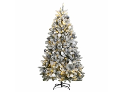 Artificial Hinged Christmas Tree, Artificial Hinged Christmas Trees Vidaxl (ø 128 X 270 Cm)
