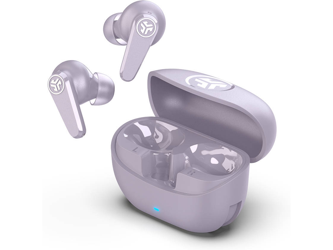 Auriculares Bluetooth True Wireless JLAB Go Pods (In Ear - Noise Cancelling - Lilás)