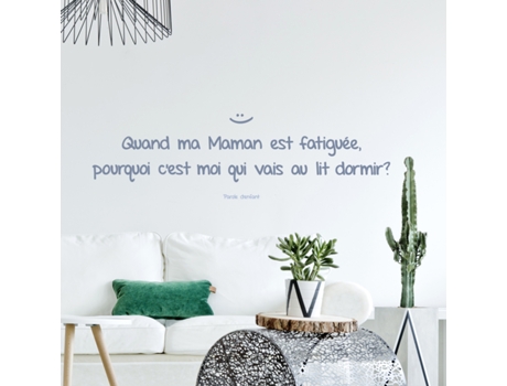 Adesivo Decorativo PLAGE Nomeação Fofa para Crianças para Uma Bela Decoração 24 Cm X 68 Cm