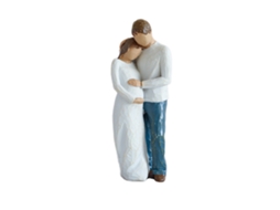 Figurina family of three para decoração de quarto moderno e novo ciclo de vida LAXISCREED