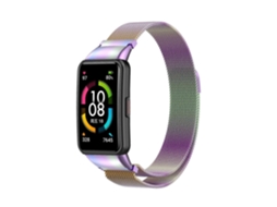 Pulseira De Metal Magnética For Honor Band 7 Milan