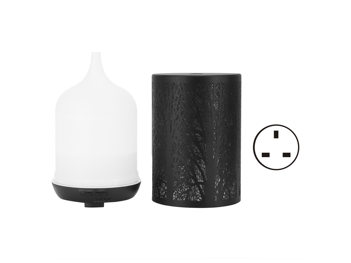 Laxiscreed Aromatizador Com Luz De 7 Cores E Funcionalidade De Umidificação Para Ambientes