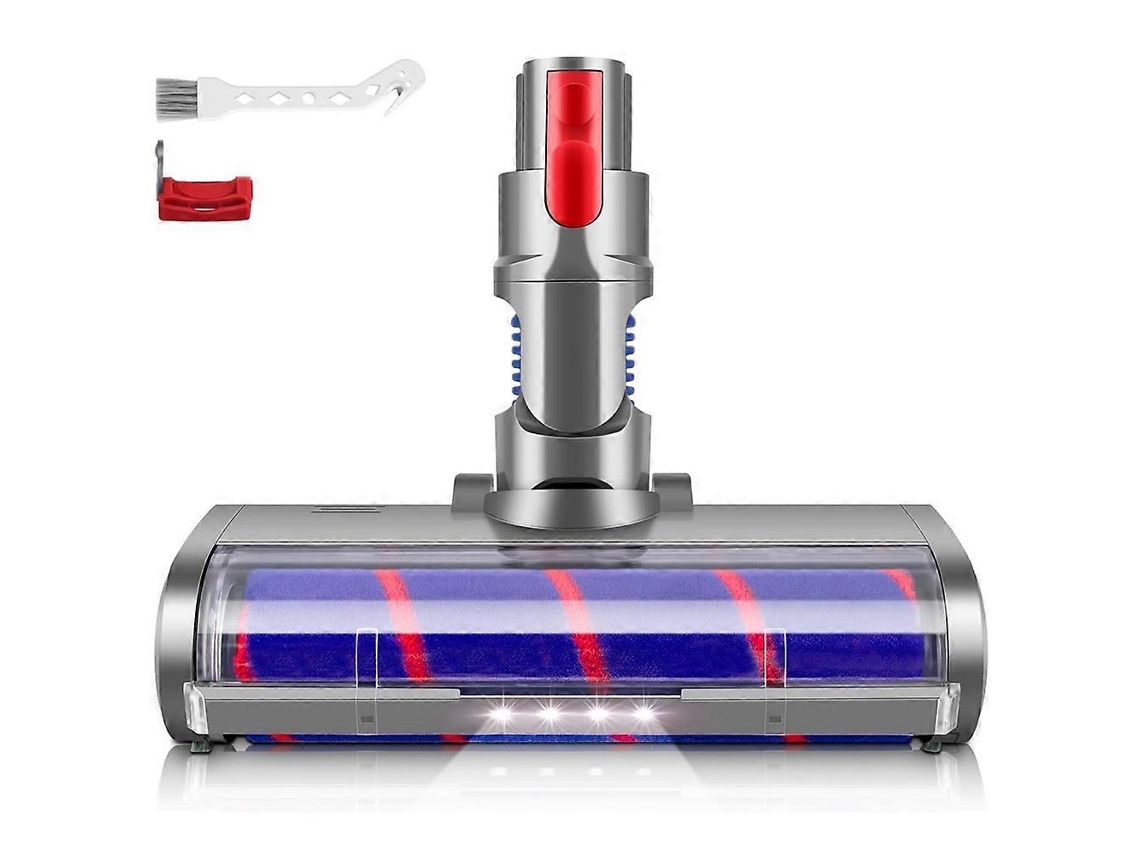 For V15 V11 V10 V8 V7 Vacuums Attachment Soft Roller Brush With Dust Light For Hardwood Cleaner
