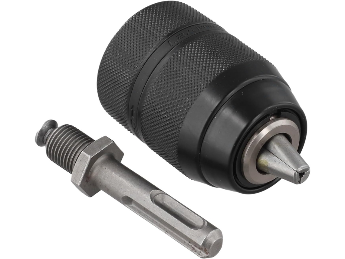 Mandril Sem Chave Para Haste Sds Plus, De Troca Rápida 2-13 Mm Com Rosca 1/2-20unf, Aço