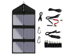 Carregador Solar Portátil De 30 W Para Smartphone, Caminhadas E Viagens. Olysi Shop