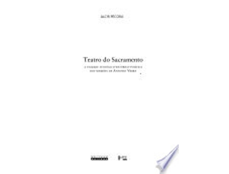 Livro TEATRO DO SACRAMENTO de PECORA, ALCIR (Português do Brasil)