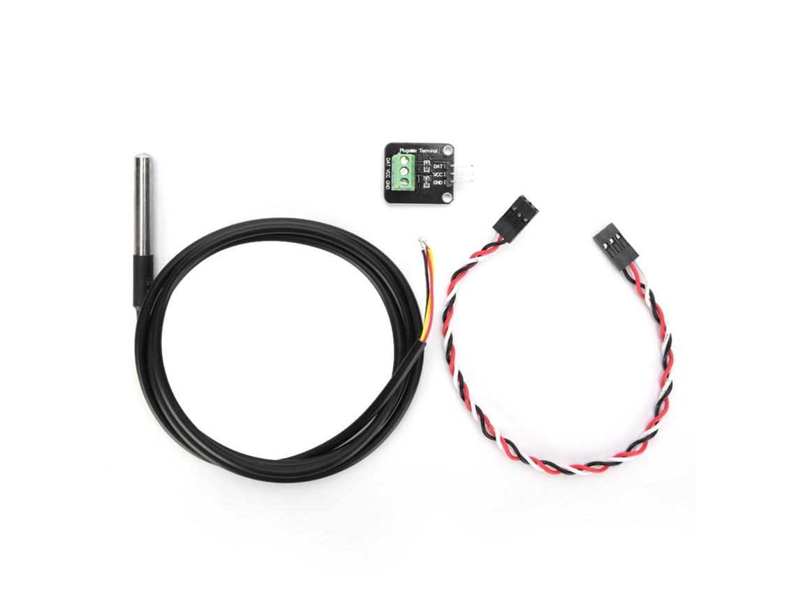 Kit De Sensor De Temperatura Laxiscreed À Prova De Água E Aço Inoxidável Para Monitorização Precisa