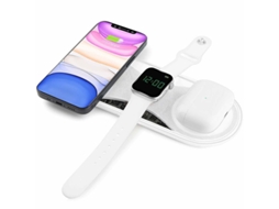 Carregador Sem Fio Qi Para Apple, Samsung Yizhood Branco