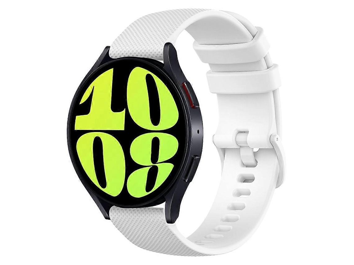 Pulseira De Silicone Quadriculada De 20 Mm