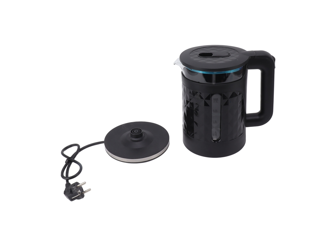 Aqueca Chá Eléctrico com 2000w, Dupla Parede, Desligar Automático e Proteção Contra Sobreaquecimento 2,3l LAXISCREED