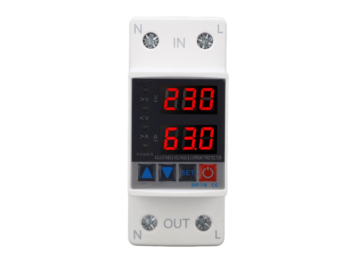 Protetor Automático De Tensão Sob/subajustável 63a Ac220v