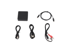 Adaptador De Áudio Sem Fio Bt 5.0 2 Em 1 Transmissor Receptor Com Interface Óptica Aux Plug And Play