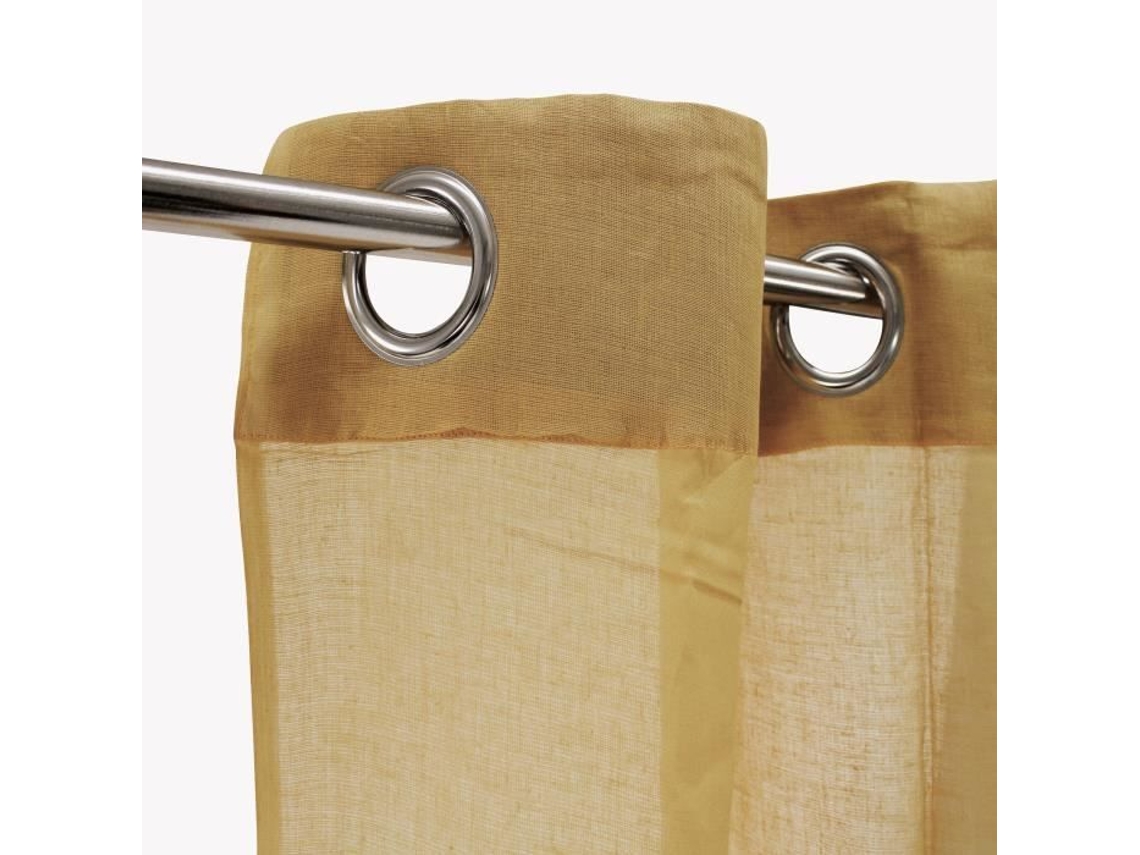 Voile 100% Algodão Bege Natural 105x250 Cm THE DECO FACTORY