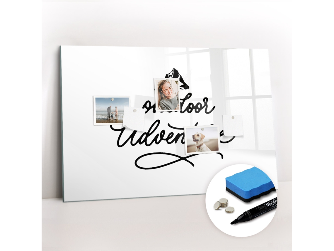 Quadro Magnético Decorativo Aventura Ao Ar Livre Para O Escritório Espelharte (90x60 Cm)