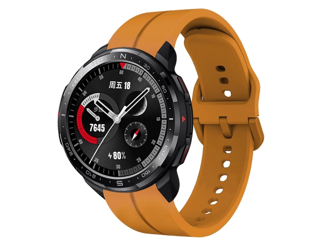 Pulseira De Silicone Em Formato De Laço De 22 Mm Para O Relógio For Honor Gs Pro