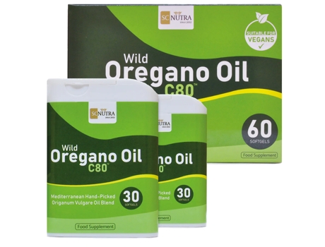 Sweet Cures Wild Oregano Oil C80 60's
