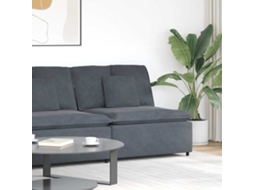 Vidaxl Módulo Central De Sofá Modular Com Almofadões 100 Cm