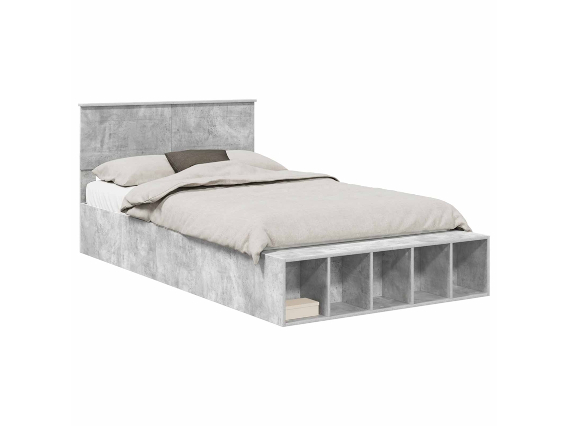 Estrutura de Cama 120x190cm Madeira Processada MAISON EXCLUSIVE