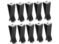 Conjunto de 10 peças de clipes de ventilação autofixantes para difusores de aroma.