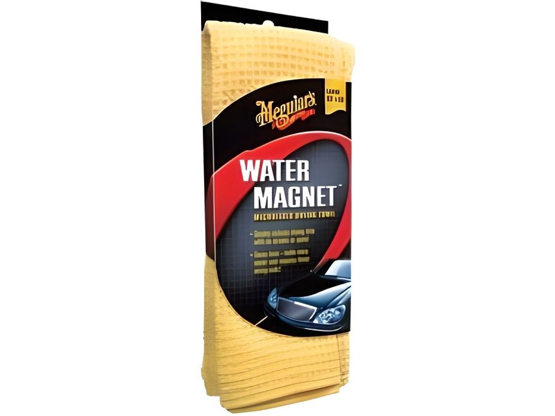 Almofada de secagem de microfibra especial Meguiar's com ímã de água, 78 x 55 cm, lavável à máquina