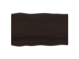 Table Top, Table Tops Vidaxl Marrom Madeira De Carvalho (100 X 60 X 2 Cm)